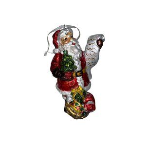 Vintage Santa Claus Christmas Ornament